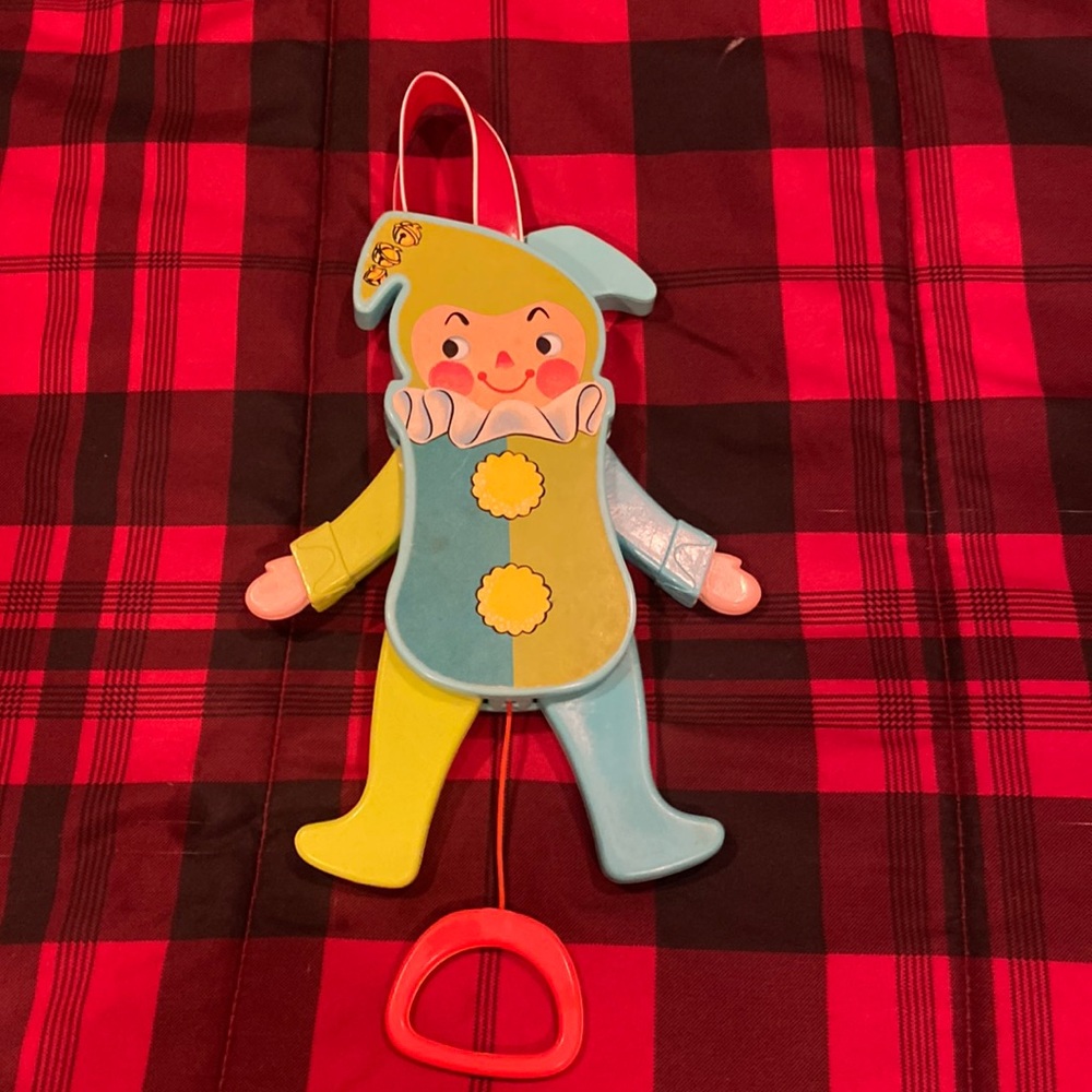 Vintage Fisher-Price, jolly, jumping jack